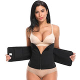 Waist Trainer Fitness Band - Supportive Velcro Straps & Zipper! - UptownFab™