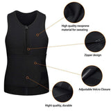 Men's Fat Burning Waist Trimming Sauna Vest - Burn Extra Calories & Tone Up Fast! - UptownFab™