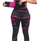 Waist Trainer Belly & Thigh Fat Burning Weight Loss Wrap with Butt Lifter - UptownFab™