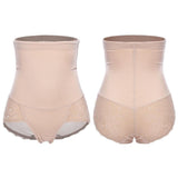 Sexy High Waist Slimming Shaper BoyShort with Lace Butt Lifter - UptownFab™