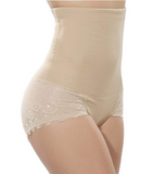 Sexy High Waist Slimming Shaper BoyShort with Lace Butt Lifter - UptownFab™