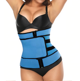 Waist Trainer Fitness Band - Supportive Velcro Straps & Zipper! - UptownFab™