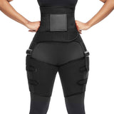 Waist Trainer Belly & Thigh Fat Burning Weight Loss Wrap with Butt Lifter - UptownFab™