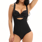 Sexy Zip Bodysuit Waist & Stomach Shaper - Easy Bathroom Access - UptownFab™