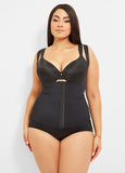 Plus Size Waist Trainer - 3 Hook Cincher with Supportive Zipper! - UptownFab™