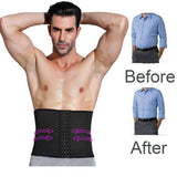 Premium Waist Trainer for Men - 3 Adjustable Hooks - UptownFab™