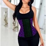 Leopard Waist Trainer ~ Latex Animal Print Cincher 💖 - UptownFab™