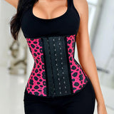Leopard Waist Trainer ~ Latex Animal Print Cincher 💖 - UptownFab™