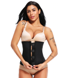 Latex Triple Hook Zippered Body Shaper! - "Clip & Zip" Waist Trainer - UptownFab™