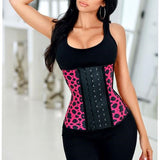 Leopard Waist Trainer ~ Latex Animal Print Cincher 💖 - UptownFab™