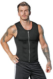Men's Waist Training Zipper Sauna Vest - Burn Fat and Tone Up Fast! - UptownFab™