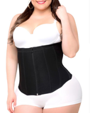 Plus Size "Clip & Zip" Waist Trainer - Triple Hook and Zippered Body Shaper! - UptownFab™