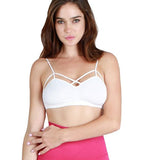 Sexy Criss Cross Bralette Seamless Cami Bra Tank Top - UptownFab™