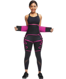 Waist Trainer Belly & Thigh Fat Burning Weight Loss Wrap with Butt Lifter - UptownFab™