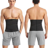 Waist Trainer for Men - Double Compression Strap Sweat Belt - Burn Stomach Fat!! - UptownFab™