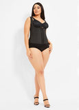 Plus Size 3 Hook Waist Trainer ~ Posture Improving Cincher! - UptownFab™