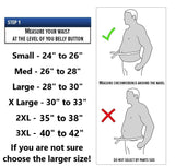 Waist Trainer for Men - Double Compression Strap Sweat Belt - Burn Stomach Fat!! - UptownFab™