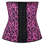 Plus Size Leopard Waist Trainer ~ Latex Animal Print Cincher 💖 - UptownFab™
