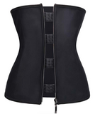 Plus Size "Clip & Zip" Waist Trainer - Triple Hook and Zippered Body Shaper! - UptownFab™
