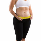 Plus Size Sauna Pants - Waist Slimming Capris ~ Weight Loss Enchancer! - UptownFab™