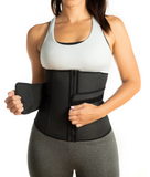 Latex Waist Trainer - Velcro Compression Straps ~ with Supportive Zipper! - UptownFab™