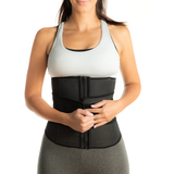 Latex Waist Trainer - Velcro Compression Straps ~ with Supportive Zipper! - UptownFab™