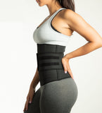 Latex Waist Trainer - Velcro Compression Straps ~ with Supportive Zipper! - UptownFab™