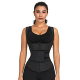 Waist Trainer Vest - Sweat Belt Fitness Trimmer ~ With Velcro & Zipper! - UptownFab™