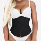 "Clip & Zip" Waist Trainer - Triple Hook and Zippered Body Shaper! - UptownFab™