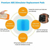 Replacement Gel Pads 10 Pack for Electric Abs Muscle Stimulator Devices - UptownFab™