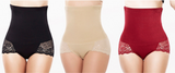 Sexy High Waist Slimming Shaper BoyShort with Lace Butt Lifter - UptownFab™
