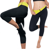 Sauna Pants - Waist Slimming Capris ~ Weight Loss Enchancer! - UptownFab™