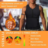 Men's Fat Burning Waist Trimming Sauna Vest - Burn Extra Calories & Tone Up Fast! - UptownFab™