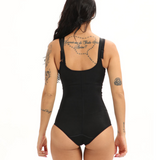Sexy Zip Bodysuit Waist & Stomach Shaper - Easy Bathroom Access - UptownFab™