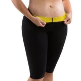 Plus Size Sauna Pants - Waist Slimming Capris ~ Weight Loss Enchancer! - UptownFab™