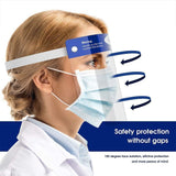 Super Comfortable Full Face Shield - Great for 2nd Tier Extra Protection Over Mask - UptownFab™
