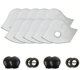 10 Pack Filter Replacement for Face Masks - Includes 4 Valves - UptownFab™